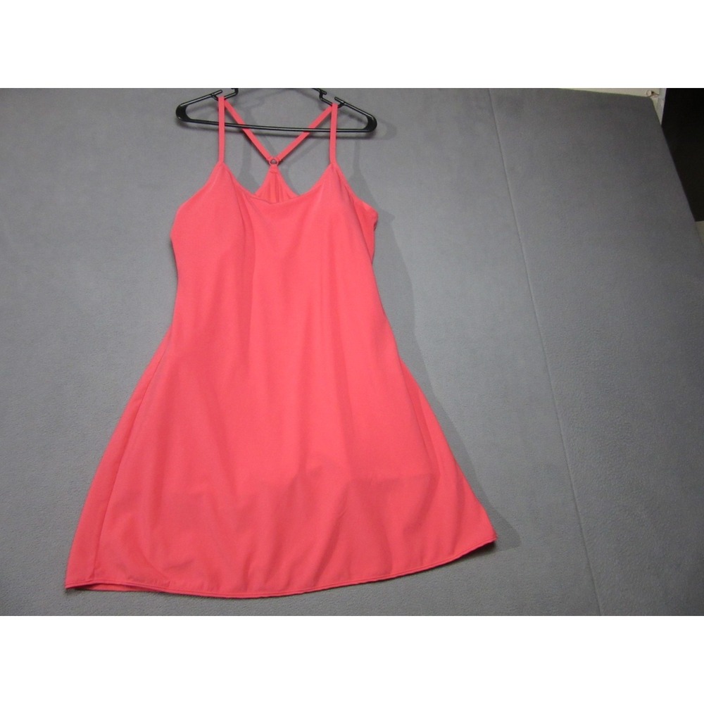 Outdoor Voices Dress Women XL Coral Pink Built In Brief Exercise Athletic Tennis